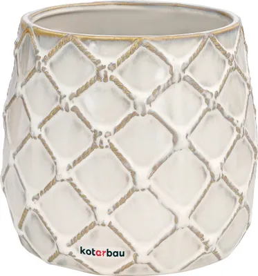 Zdjęcie produktu dla KOTARBAU® ceramiczna doniczka ? 145 mm z motywem ananasa