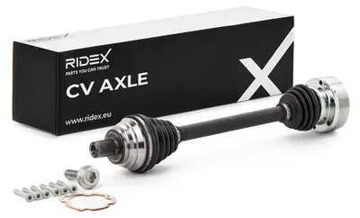 Produktbild von RIDEX 13D0108 Antriebswelle Vorne Links für VW Golf VII Schrägheck (5G1, BQ1, BE1, BE2) GOLF VI (5K1) Golf V Schrägheck (1K1) TOURAN (1T1, 1T2)