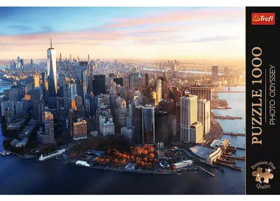 Produktbild von Trefl, Manhattan, New York, 1000 Teile Premium Plus Puzzle