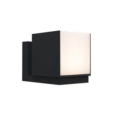 Image de Lampe de façade applique extérieure CUBA noir Lutec 5193803012