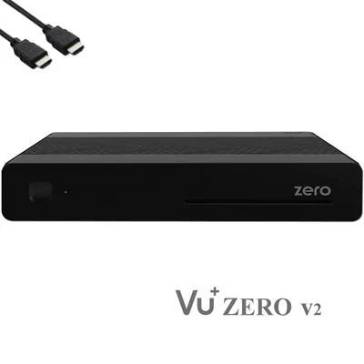 Image de VU+ Plus Zero Linux Full HD Sat Receiver - Noir + 300 Mbits Wifi Stick