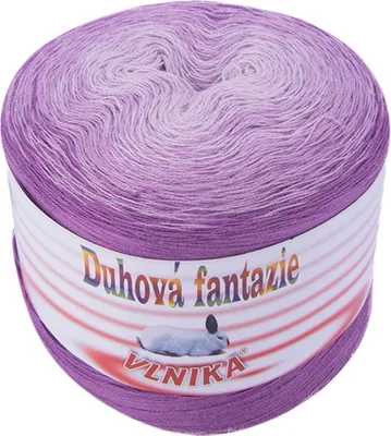 Produktbild von 200g Bobbel Wolle 4-fädig Farbverlaufsgarn Fantazie Häkelgarn Strickgarn