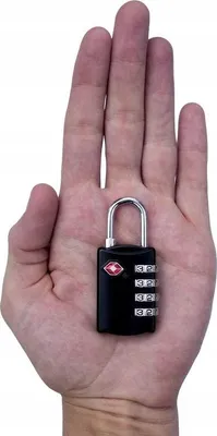 Image de Cadenas TSA pour bagages, combinaison à 4 chiffres, 2 pièces