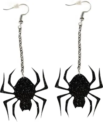 Obrázek produktu pro Náušnice pavouk čarodějnice/Halloween