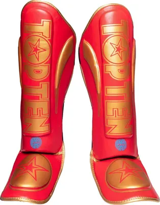 Produktbild von Schienbeinschutz Star Light rot/gold wako S