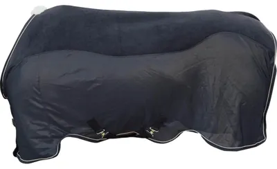 Zdjęcie produktu dla Kentucky Horsewear Abschwitzdecke Fleece Mesh Cooler Combo Black 130