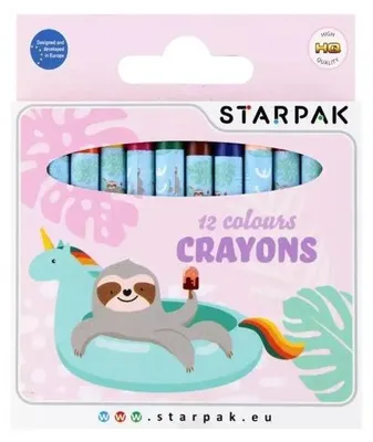 Obrázok produktu pre Voskové pastelky, 12 farieb, Koala – STARPAK