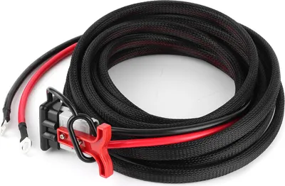 Zdjęcie produktu dla Kabel połączeniowy z wtyczką akumulatorową o długości 19,7 stopy 600 W 50 A SMH do kabla zasilającego typu O do kamperów