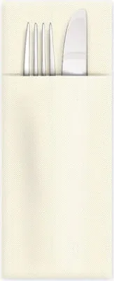 Produktbild von 100x Servietten Bestecktaschen CutleryStar 2-lagig 38 x 32 cm champagner