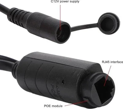 Produktbild von Kleine POE Überwachungskamera 2MP HD, Bewegungserkennung, wasserdicht