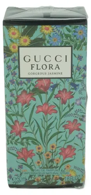 Produktbild von Gucci Flora Gorgeous Jasmine, Frauen, 50 ml, Mandarine, Jasmin, Magnolien, Sandelholz, Spray