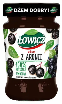 Lowicz Aronia-Marmelade / konfitüre 100% 280g
