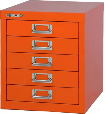 Produktbild von Bisley MultiDrawer Schubladenschrank - Farbe: Orange