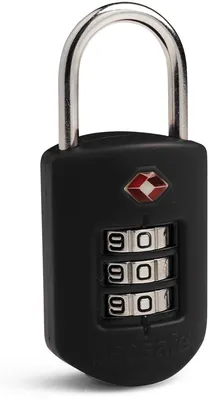 Obrázok produktu pre Pacsafe Prosafe 1000 kombinovaný visiaci zámok čierny
