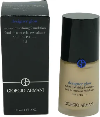 Produktbild von Giorgio Armani designer glow revitalizing foundation SPF 15 30 ml 1,5