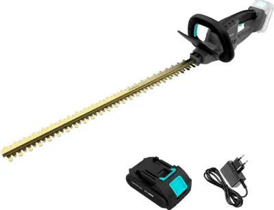 Akku-Heckenschere 61 cm, 21 V, Titanium-Klingen, bürstenloser Motor