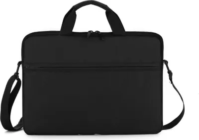 Produktbild von 17 Zoll Laptoptasche, Wasserdicht, Dünn, Business Handtasche Stoßfest, Großes Fach, mit weichem Innenfutter, Schwarz