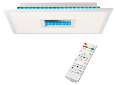 Image de Panneau LED brillant Ellia Panneau LED pour montage en surface, 45 x 45 cm, 2400 lm, dimmable, 2700-6500 K, CCT, RGB