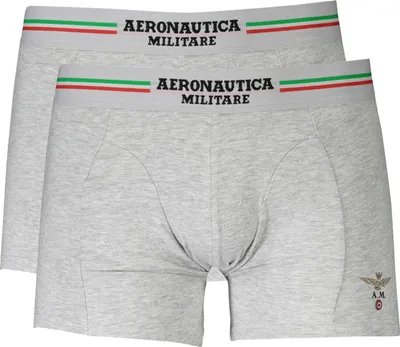 Zdjęcie produktu dla AERONAUTICA MILITARE BOXERMANN GREY : Kolor - szary, Rozmiar - 2XL Rozmiar: 2XL Kolor: szary