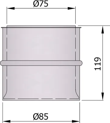 Produktbild von Doppelwandfutter