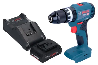 Produktbild von Bosch GSB 18V-45 Professional Akku Schlagbohrschrauber 18 V 45 Nm Brushless + 1x ProCORE Akku 4,0 Ah + Ladegerät