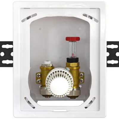 Produktbild von Fußbodenheizung Thermostat Ventil Einzelraumregeleung Durchflussregler 3/4 PEX16