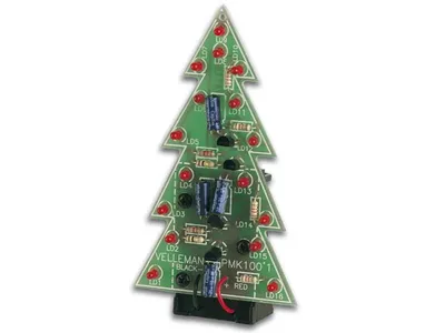 Image de Sapin De Noël Avec Leds Clignotantes