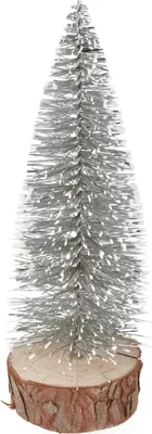 Productafbeelding van Kerstboom 25 cm zilver kerstversiering Nampook