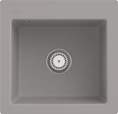 Produktbild von Villeroy & Boch Keramikspüle 33151FKD, Subway 50 S flat Flächenbündige Spüle - inkl.