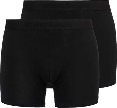 Produktbild von Bruno Banani 2er Pack Boxershort Herren Pant Baumwolle Flowing S-XXL - Farbauswahl / Farbe: Schwarz | Größe: 7 (Gr. X-Large)