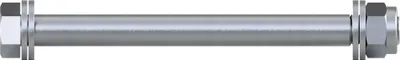 Zdjęcie produktu dla Śruba z nakrętką oporową przyczepa podłodziowa ocynkowany SUPROD, M16 x 190 mm