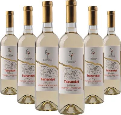Produktbild von Weinpaket Tsinandali von Georgian Production Weißwein trocken Wein aus Georgien