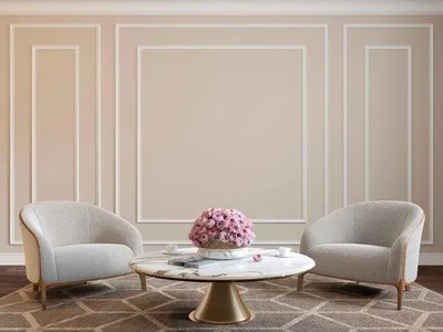 Productafbeelding van Hungbak 6,1 m x 2,7 cm afpellen en opplakken stoelrandpaneel, voorgeprimed bijwerken voor huisdecoratie en