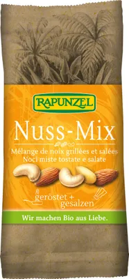 Produktbild von Rapunzel - Nuss-Mix geröstet, gesalzen - 60g