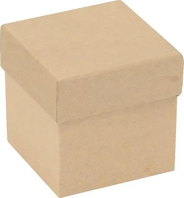 Produktbild von Würfel aus Pappe 7,6x7,6x7,6 cm