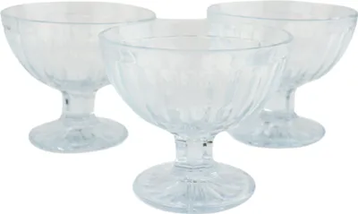 Produktbild von OTIX Dessertschalen Eisbecher Eisbecher-Set aus 3 Gläsern 200 ml