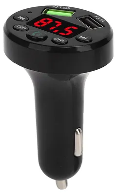 Bluetooth FM-Transmitter E6, Auto MP3-Player, Bluetooth 5.0, Doppel-USB-Lader