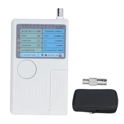 Produktbild von Netzwerkkabeltester 4 in 1 Multifunktionaler Koaxialkabeltester für RJ45 BNC RJ11 USB