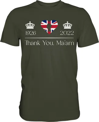 Produktbild von Queen Elizabeth T-Shirt – Urban Khaki / XXL