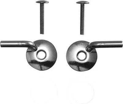 Produktbild von Duravit Scharnierpaar ohne SoftClose verchromt