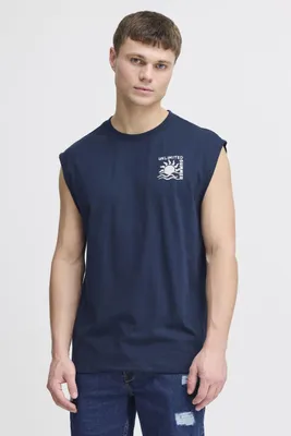 Produktbild von !SOLID SDOLAV Herren Tank Top Shirt Baumwollmischung oversize