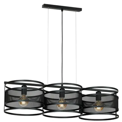 Obrázok produktu pre LUMINEX lampa osvetlenie závesná lampa Rim čierna 3