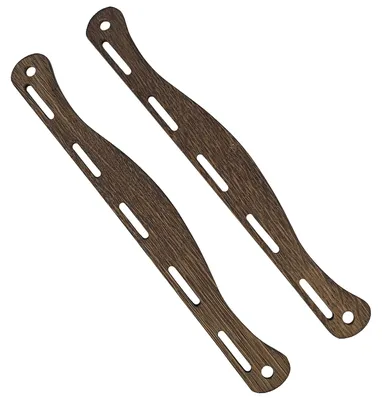 Produktbild von 1 Paar Wikinger Taschenbügel Eiche dunkel "Birka" 27 cm