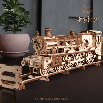 Produktbild von UGears Harry Potter Hogwarts Express, Zahnradsatz, 14 Jahr(e), Holz, 504 Stück(e)