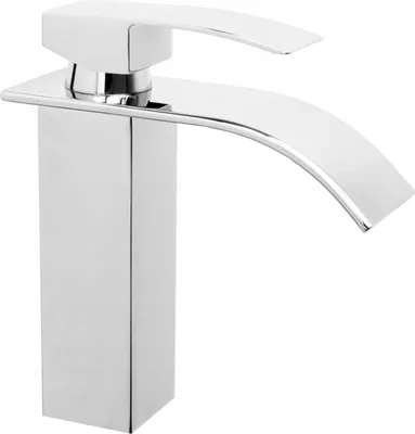 Produktbild von Granitan | ELVA - Waschtischarmatur - Wasserfall - Chrom - Messing - Keramikkopf