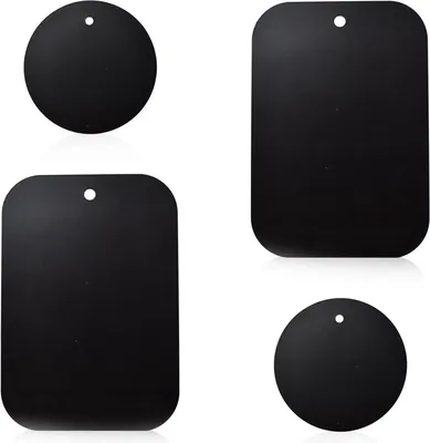 Produktbild von Jumada's - Metallbleche/Für Magnet/Handys/Autotelefonhalter/Selbstklebend/Smartphone/4er-Set