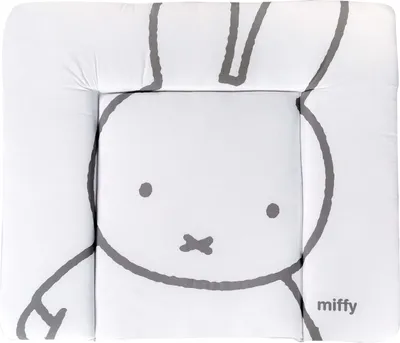 Produktbild von roba Wickelauflage 'miffy®', weiche Wickelunterlage 85 x 75 cm, Polyurethanbeschichtet, abwischbar