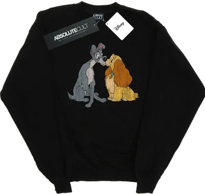 Produktbild von Disney - "Lady And The Tramp" Sweatshirt für Herren BI18279 (XXL) (Schwarz)