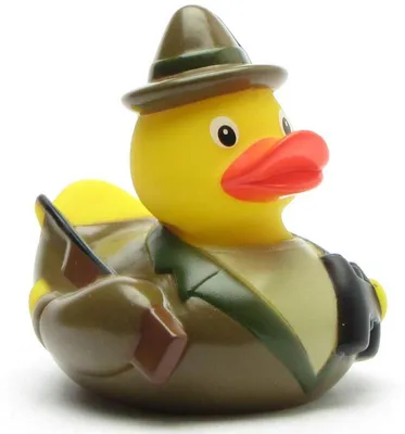 Produktbild von Badeente Jäger Vinyl 8,5 cm