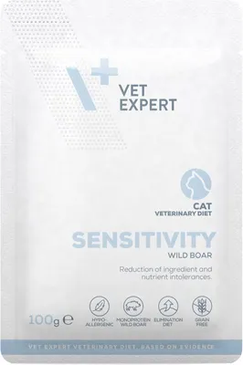 Obrázek produktu pro Mokré krmivo pro kočky VetExpert Veterinary Diet Sensitivity 100g